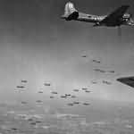 B-17 94th Bomb Group en route to Berlin in the spring of 1944