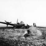 B-17 Flying Fortress Crash 490th Bomb Group 8th Air Force December 1944
