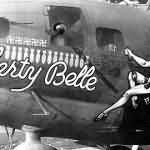 B-17 Flying Fortress nose art Liberty Belle