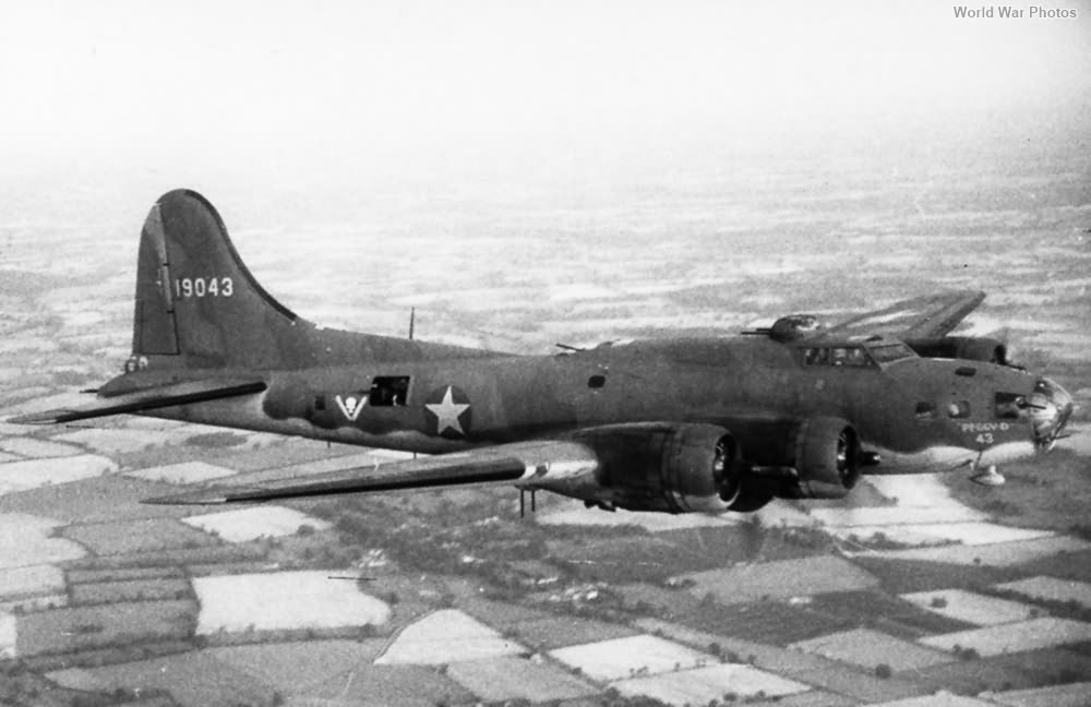 B-17E 41-9043 97th BG, 342nd BS „Peggy D”