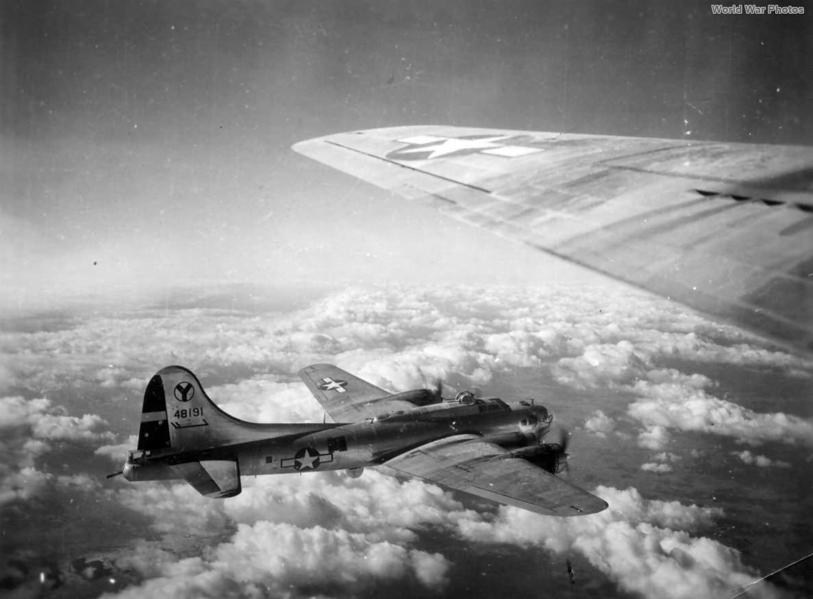 B-17G 44-8191 of the 2nd Bomb Group 15th AF