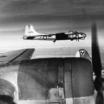 B-17G 463rd BG formation over Germany 1945