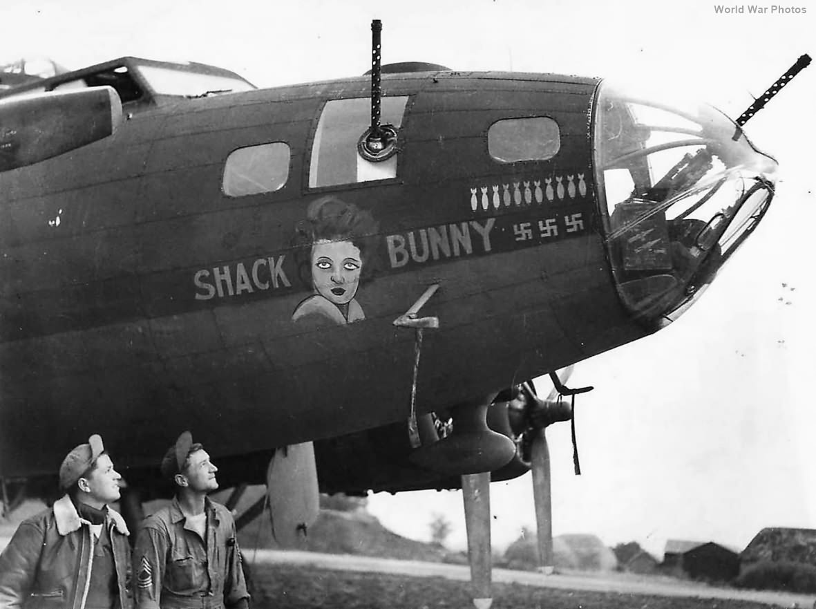 B-17F 42-5913 Shack Bunny at Great Ashfield