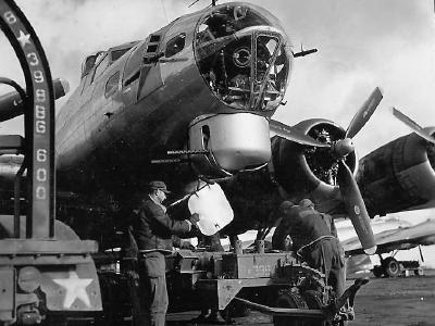 B-17G of the 398th BG