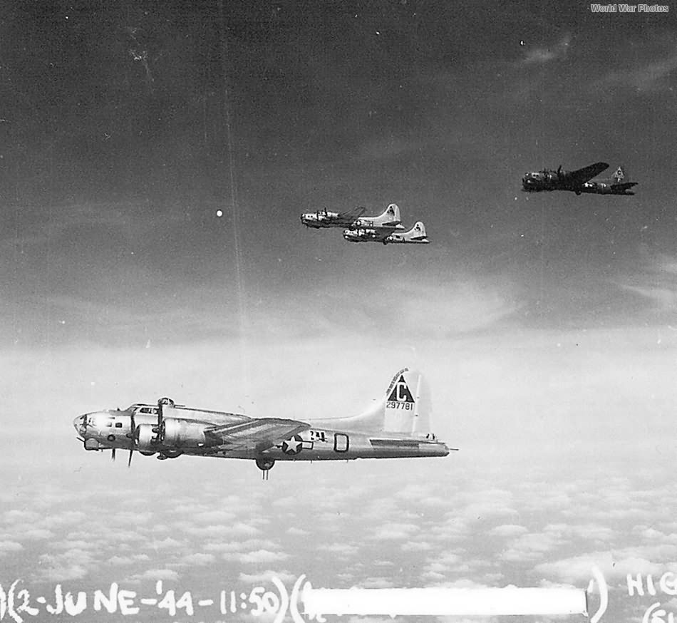 B-17G 42-97781 named Eight Ball III of the 303rd BG