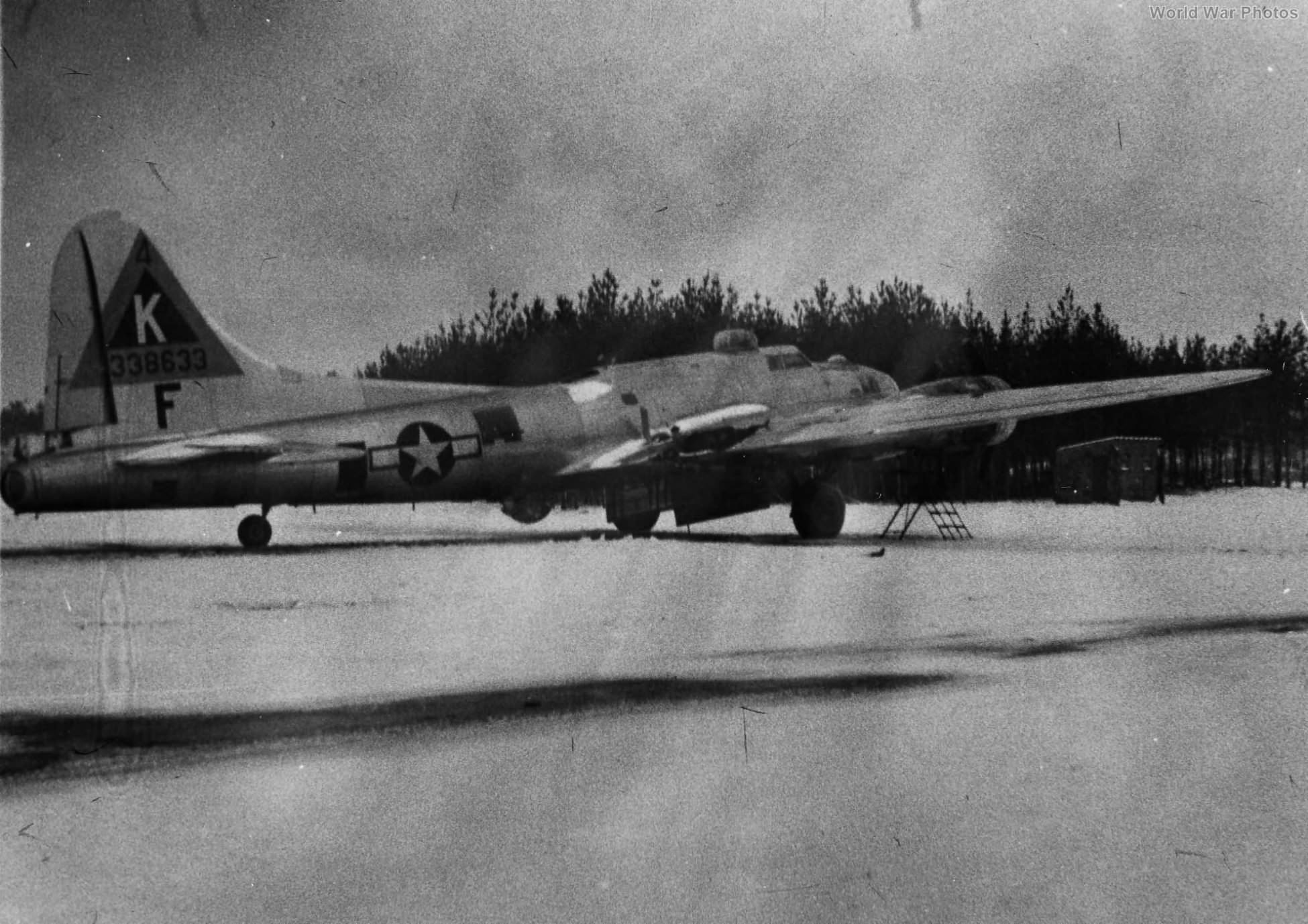 B-17G 43-38633 of the 379th BG at Woodbridge