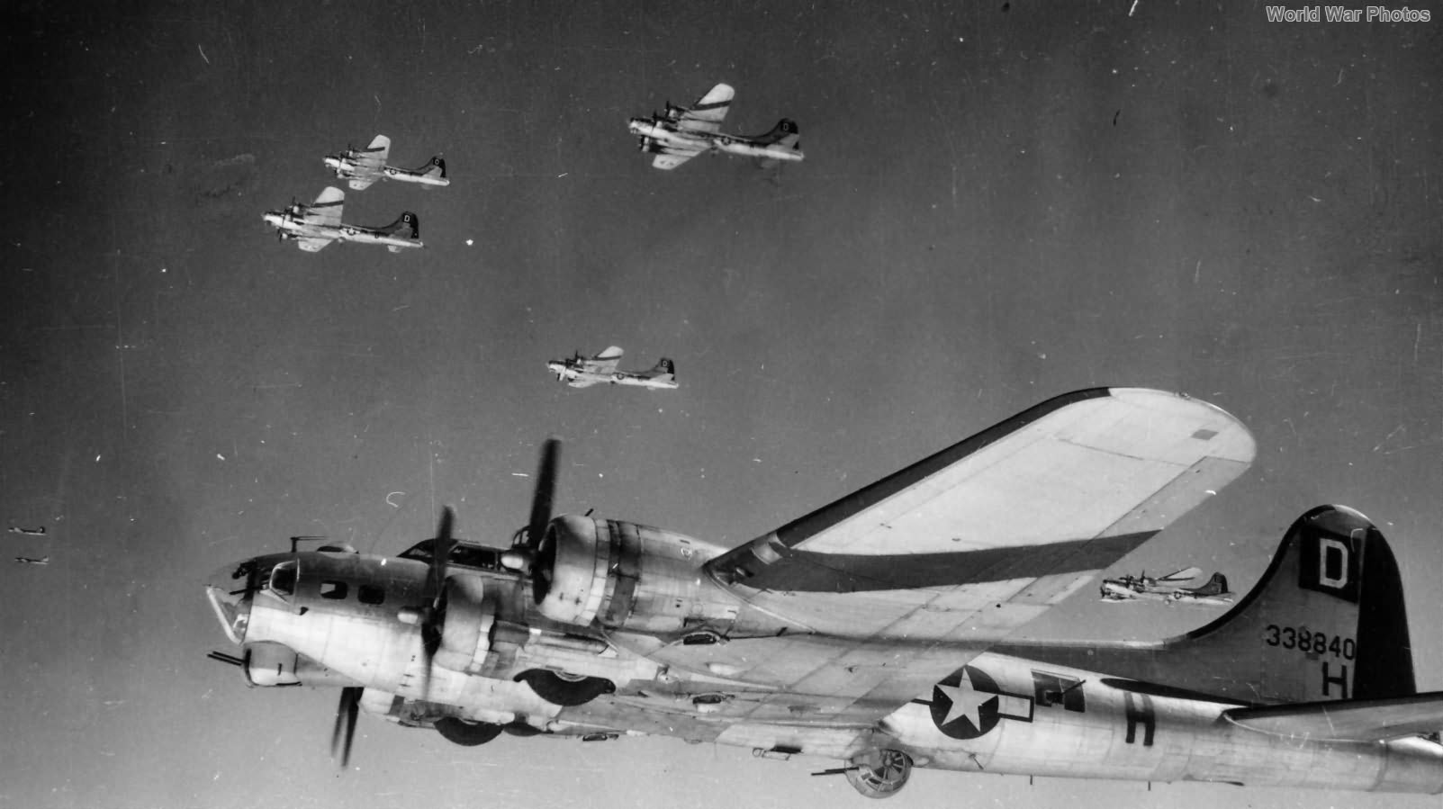 B-17G 43-38840 XR-H of the 100th BG, 349th BS