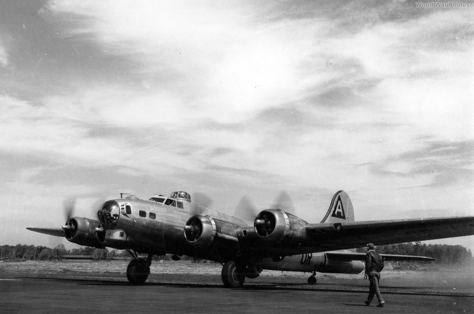 B-17G OR-J of the 91st BG
