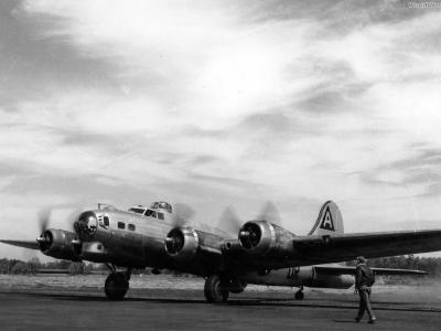 B-17G OR-J of the 91st BG