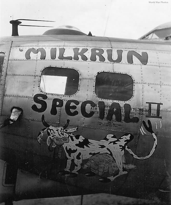 B-17G 43-38765 MILKRUN SPECIAL II of the 306th BG
