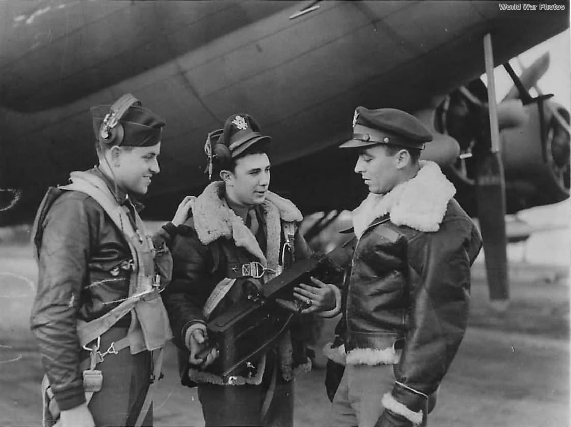 Lt John Richey pilot of the 385th BG