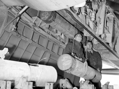 B-17E Fortress IIA bomb bay