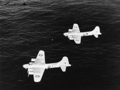 B-17E Fortress IIA formation FK190 206