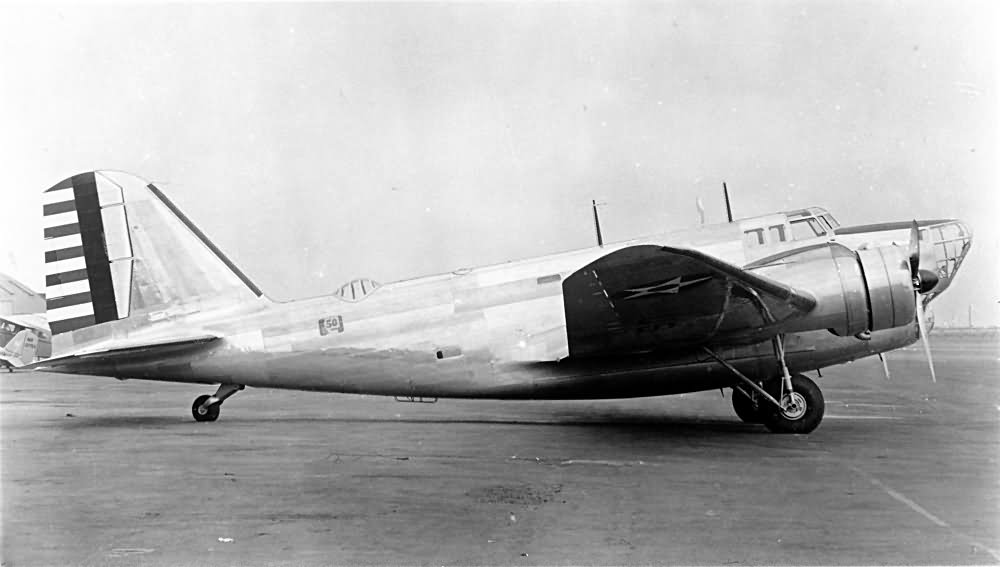 Douglas B-18A 37-450 at Santa Monica