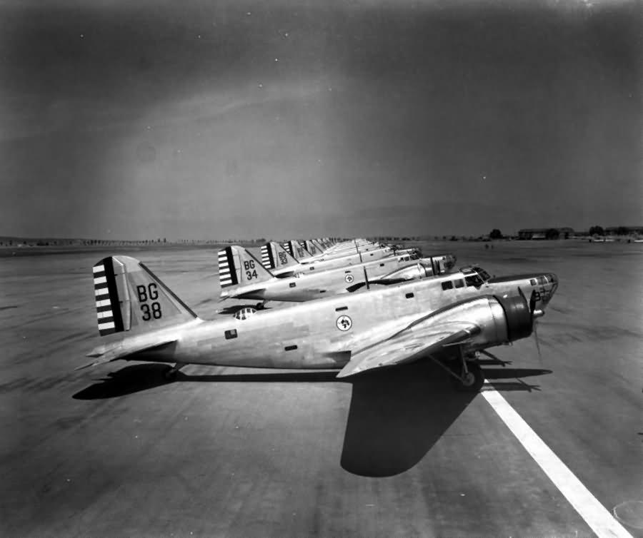 B-18A of the 7th Bomb Group 11th Bomb Squadron at March Field