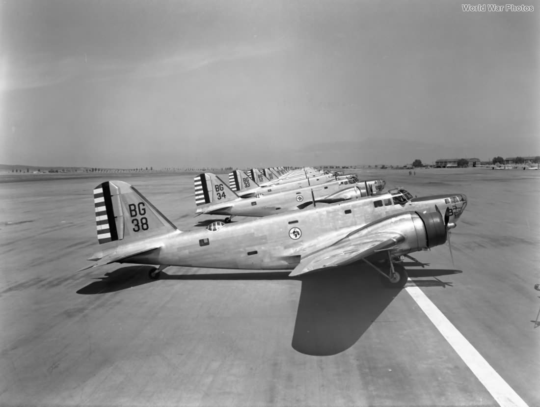 B-18A of the 7th Bomb Group at March Field 1939
