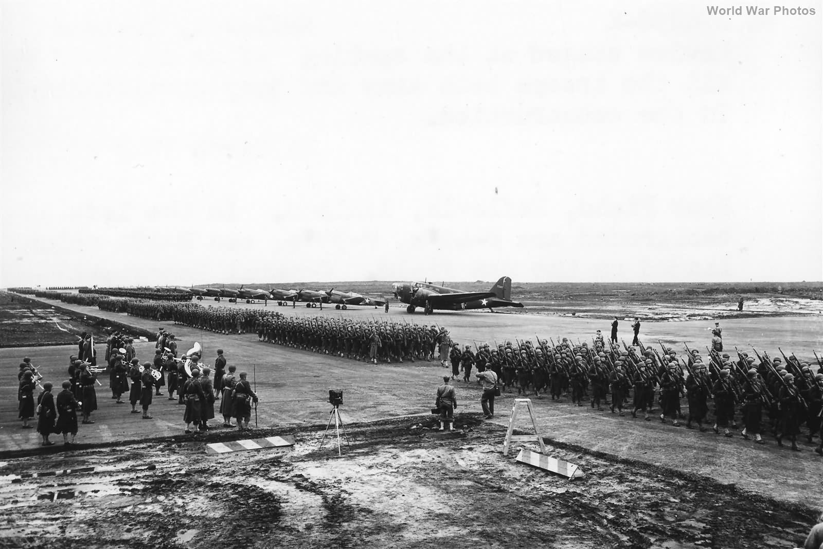 B-18 and P-40E at Iceland March 1943