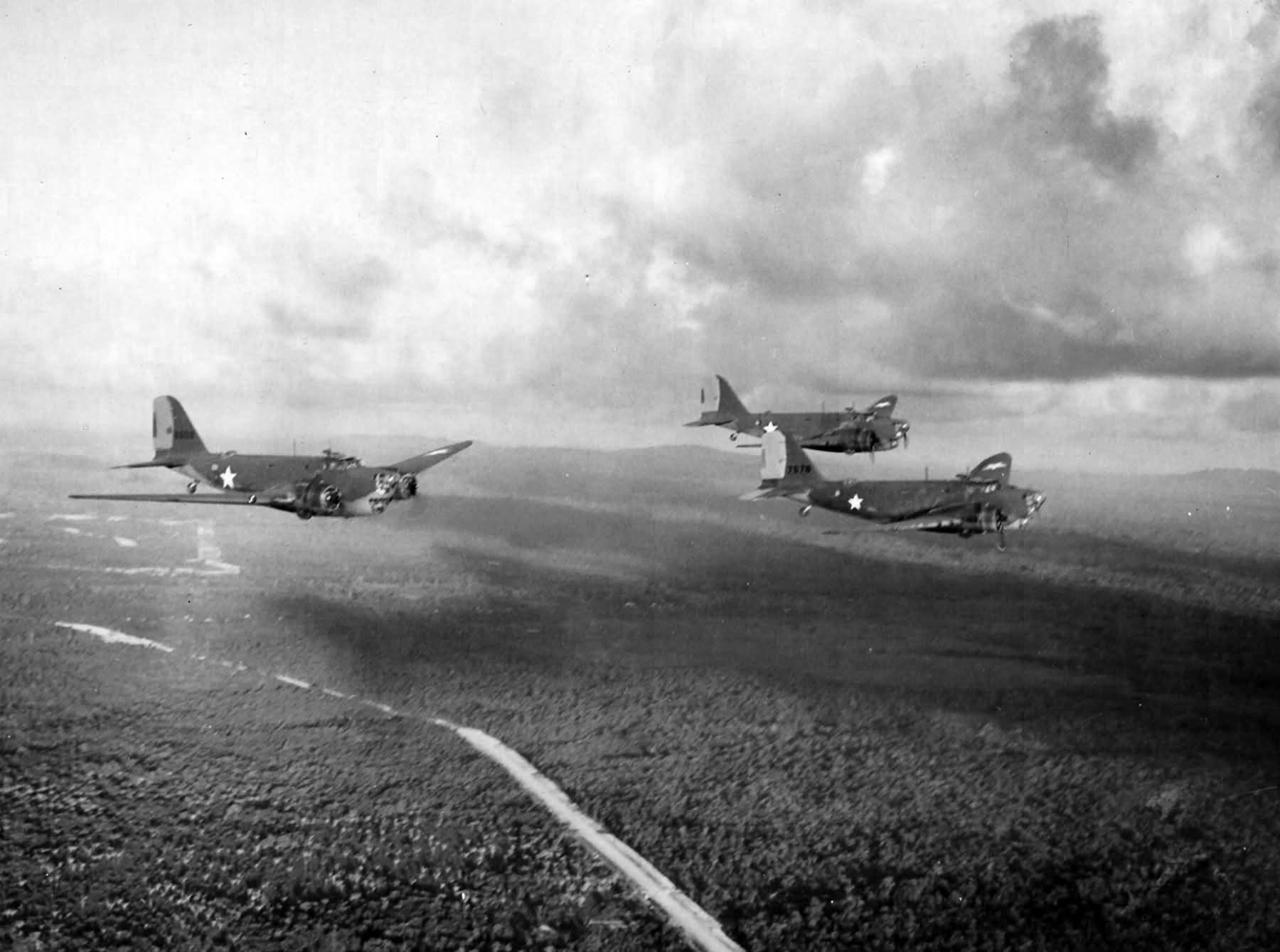 B18 of the 99th Bombardment Squadron, Caribbean 1942 World War Photos