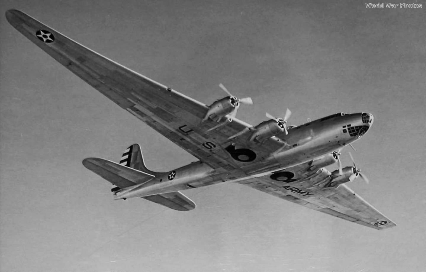 XB-19 in flight