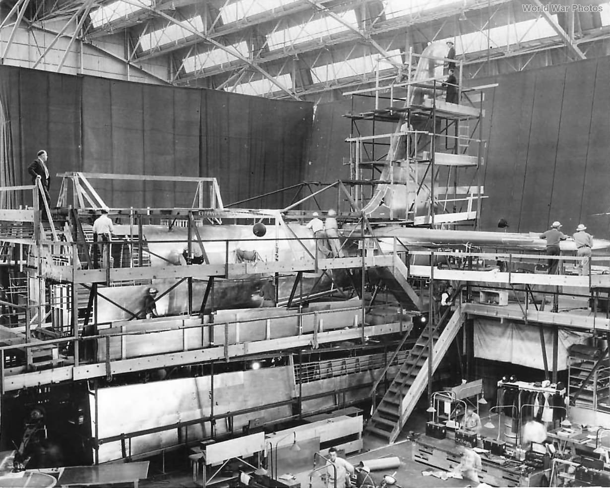 XB-19 nears completion on factory floor