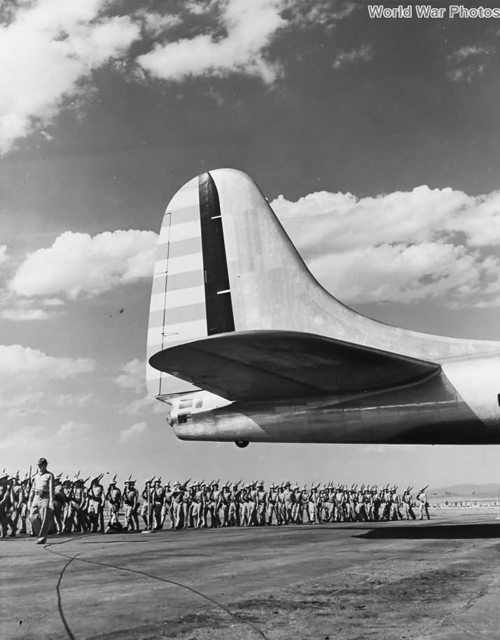 Tail of a XB-19 1941