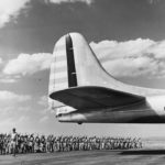 Tail of a XB-19 1941