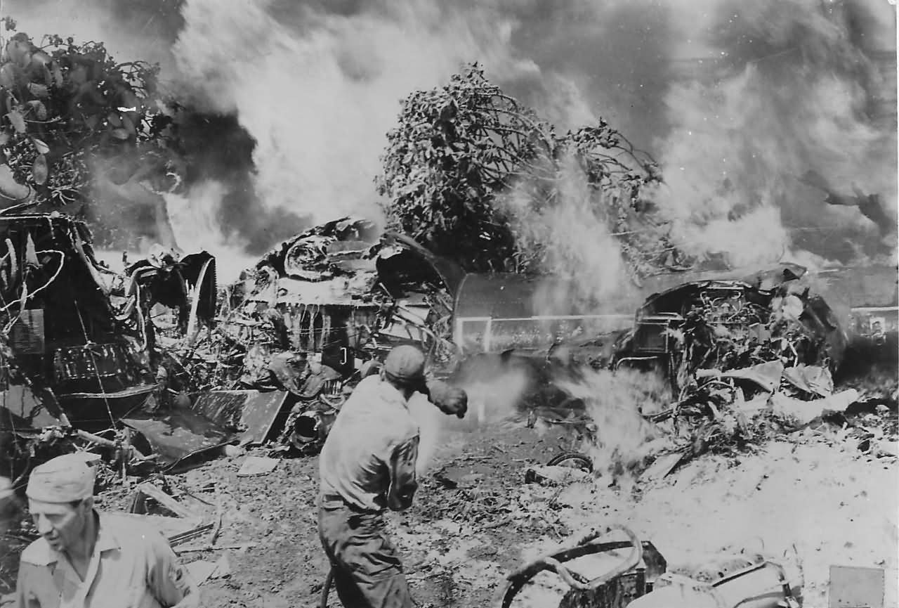 15th Air Force B-24 Liberator Crashes in Southern Italy