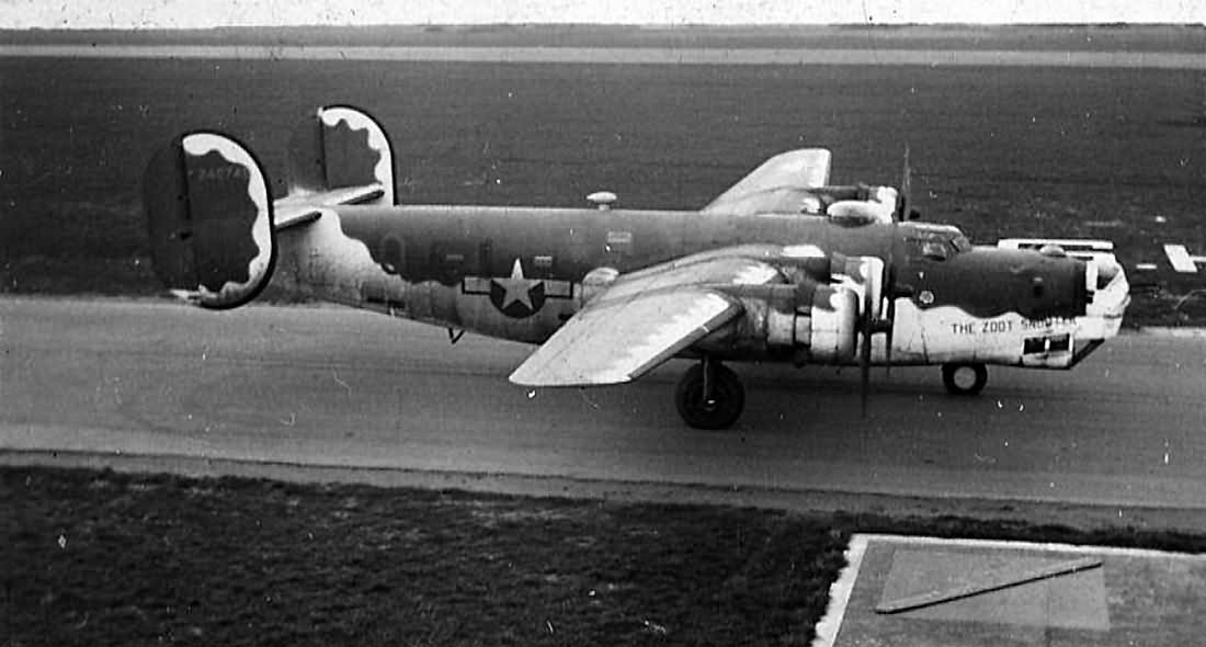 B-24D ASV on Airfield
