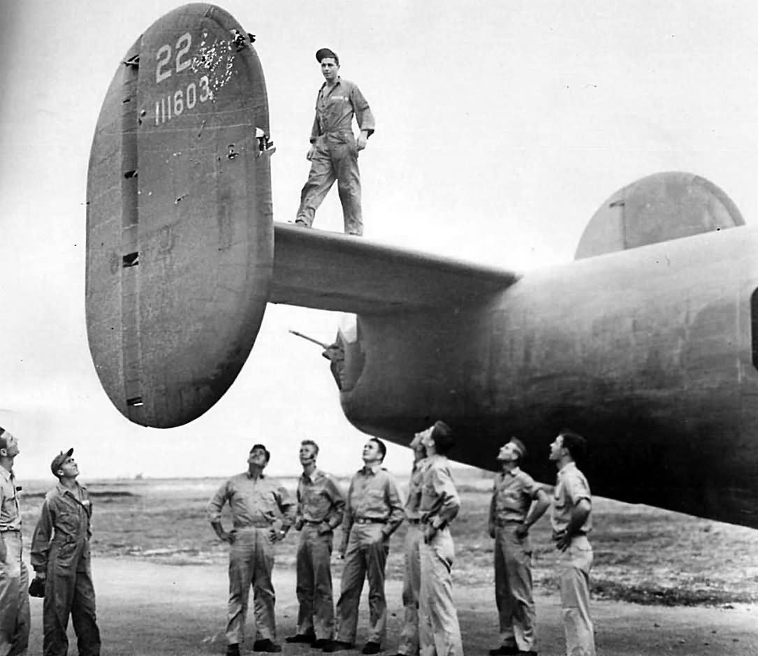 B-24D Liberator 41-11603 of 376th Bomb Group in Egypt November 1942