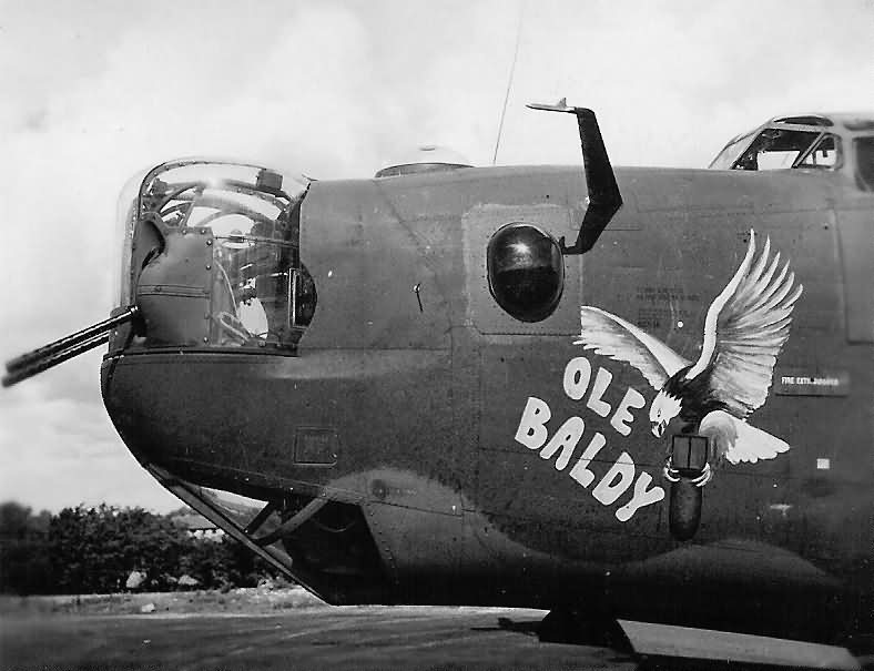 B-24H 42-94863 of the 493rd Bomb Group, 860th Bomb Squadron