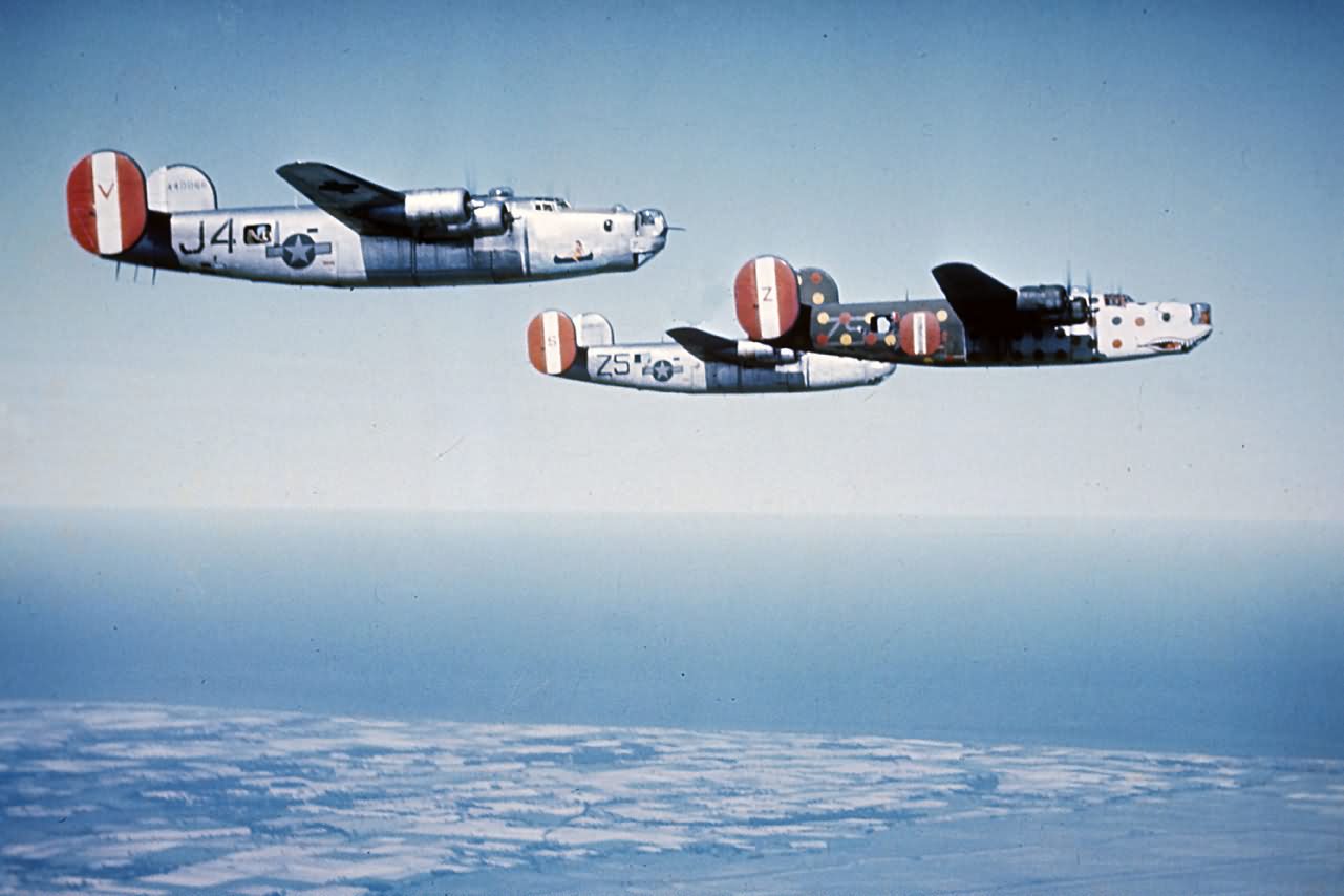 B-24H and 458th BG Assembly Ship