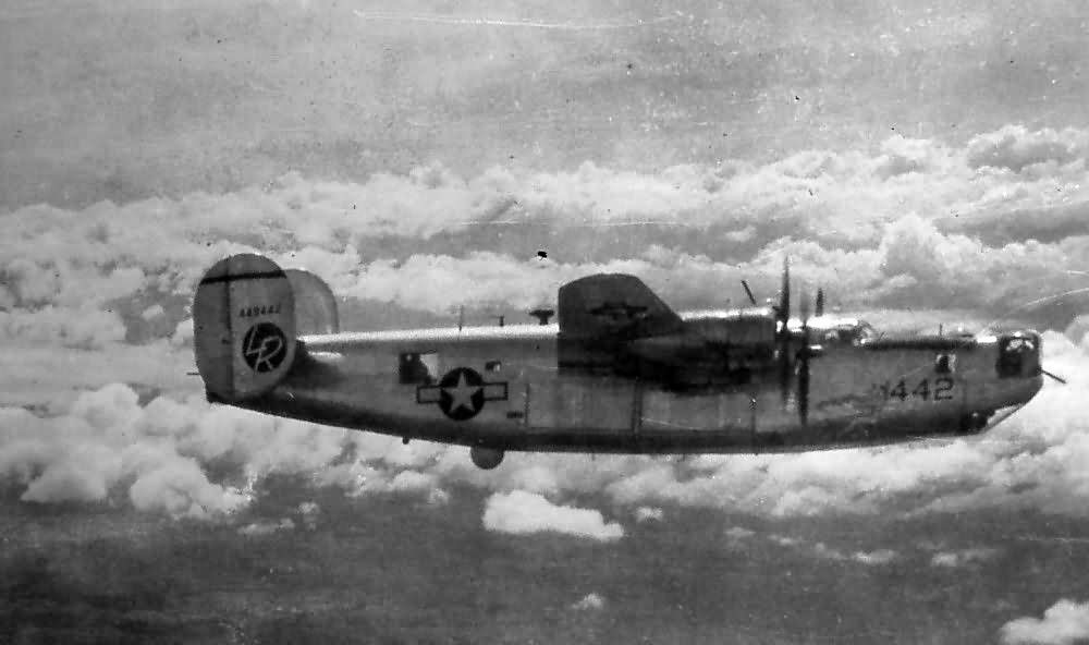 B-24L Liberator serial 44-49442 of the 307th Bomb Group Long Rangers