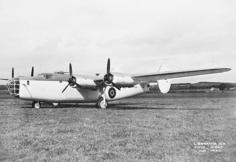 Coastal Command Liberator Mk III FK222 August 1942