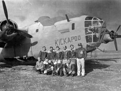 „Kickapoo” B-24D Liberator 41-11768 344th Bomb Squadron 98th Bomb Group 9th Air Force
