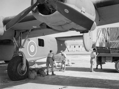 Liberator B Mk VI KK231 of No 37 Squadron RAF at Brindisi Italy