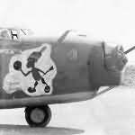 B-24D Liberator 41-24187 „Little Hiawatha” of the 11th Bomb Group 431st Bomb Squadron