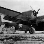 B 24D Liberator 41 24149 named Take Off of the 11th Bomb Group 42nd Bomb Squadron