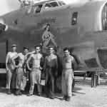 B-24J serial 44-40673 of the 11th Bomb Group 431st Bomb Squadron „Sky’s Delight”
