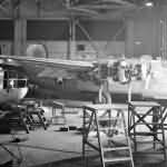 B-24 Liberators in the maintenance Burtonwood