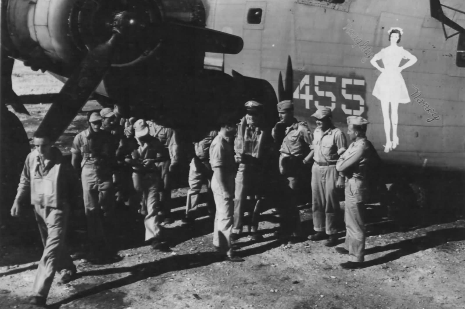 B-24J Liberator Naughty Nancy 307th Bomb Group