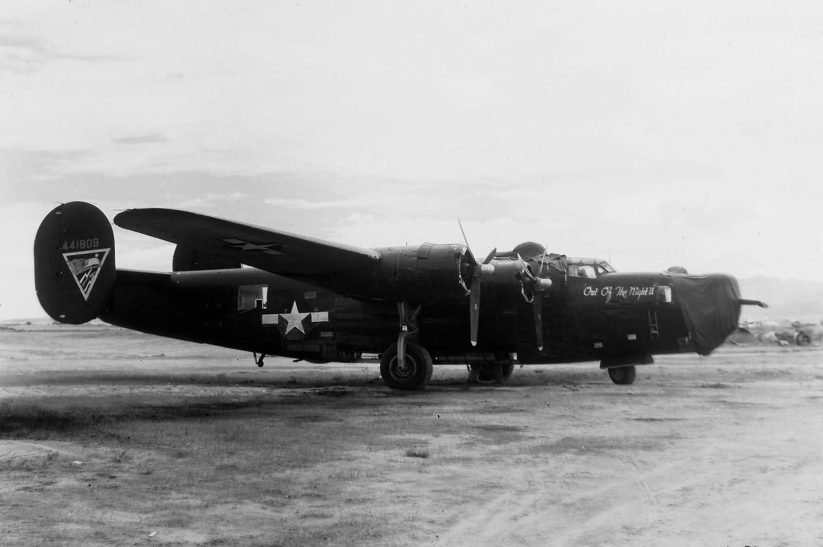 B-24M Liberator Out of the Night II 43rd BG 63rd BS 44-41809