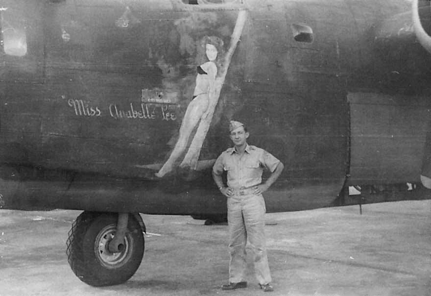 B-24 Liberator Bomber Miss Anabelle Lee Nose Art