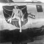B-24 Liberator nose art Southern Comfort 7th Bomb Group