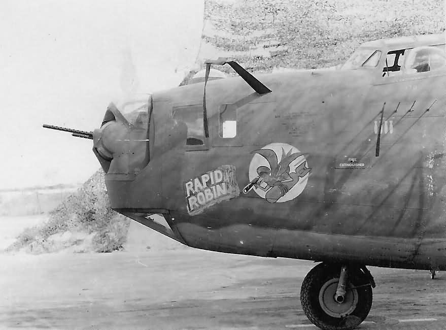 B-24D 41-24170 „Rapid Robin” of the 11th Bomb Group 431st Bomb Squadron