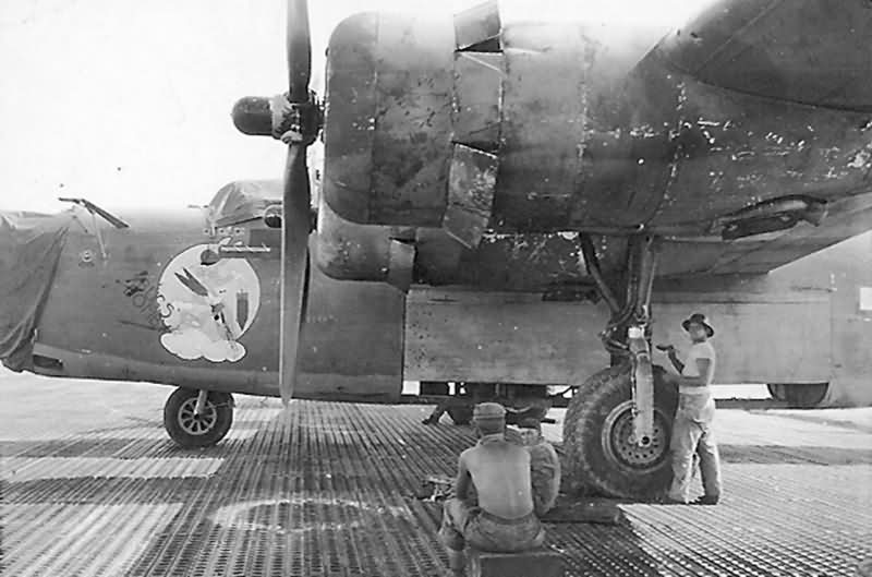 B-24J Liberator serial 42-72998 of the 30th Bomb Group