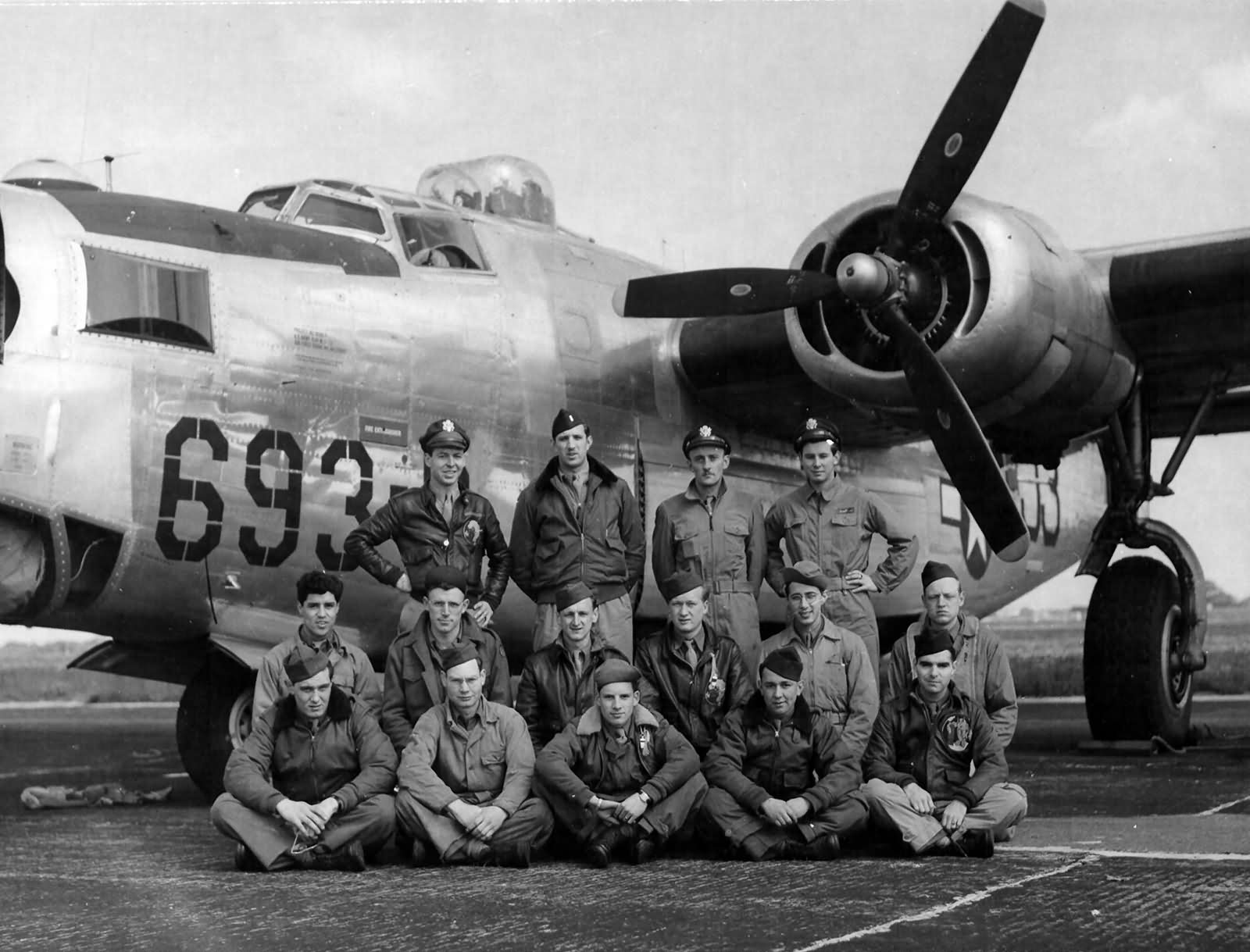 B-24M Liberator 44-50693 of the 755th BS 458th BG 8th AF