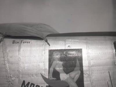 B-24 Liberator Nose Art Moonlight Maid Okinawa