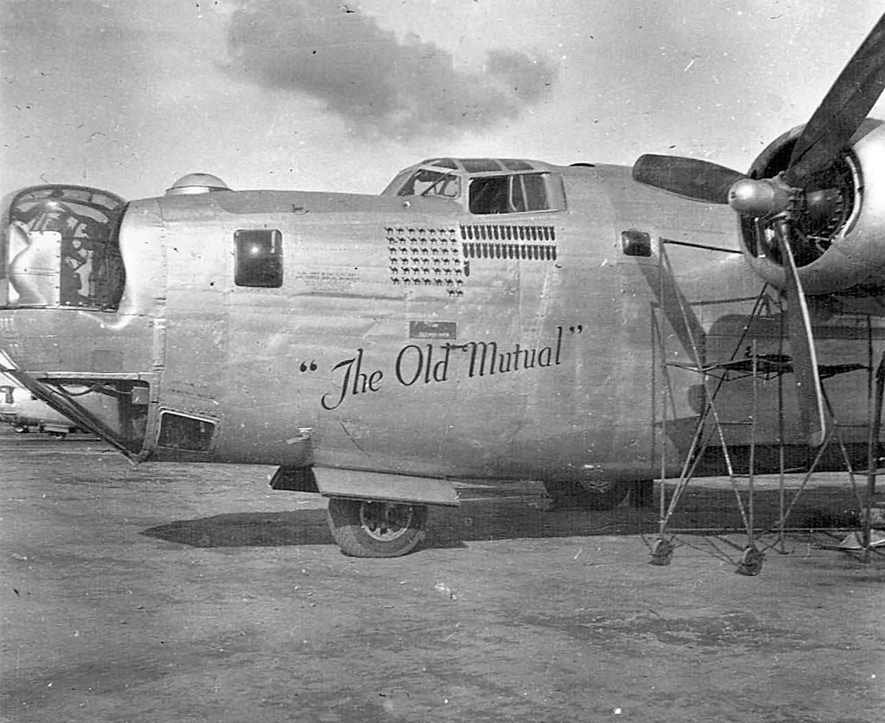 B-24 Liberator Nose Art The Old Mutual 14th Air Force