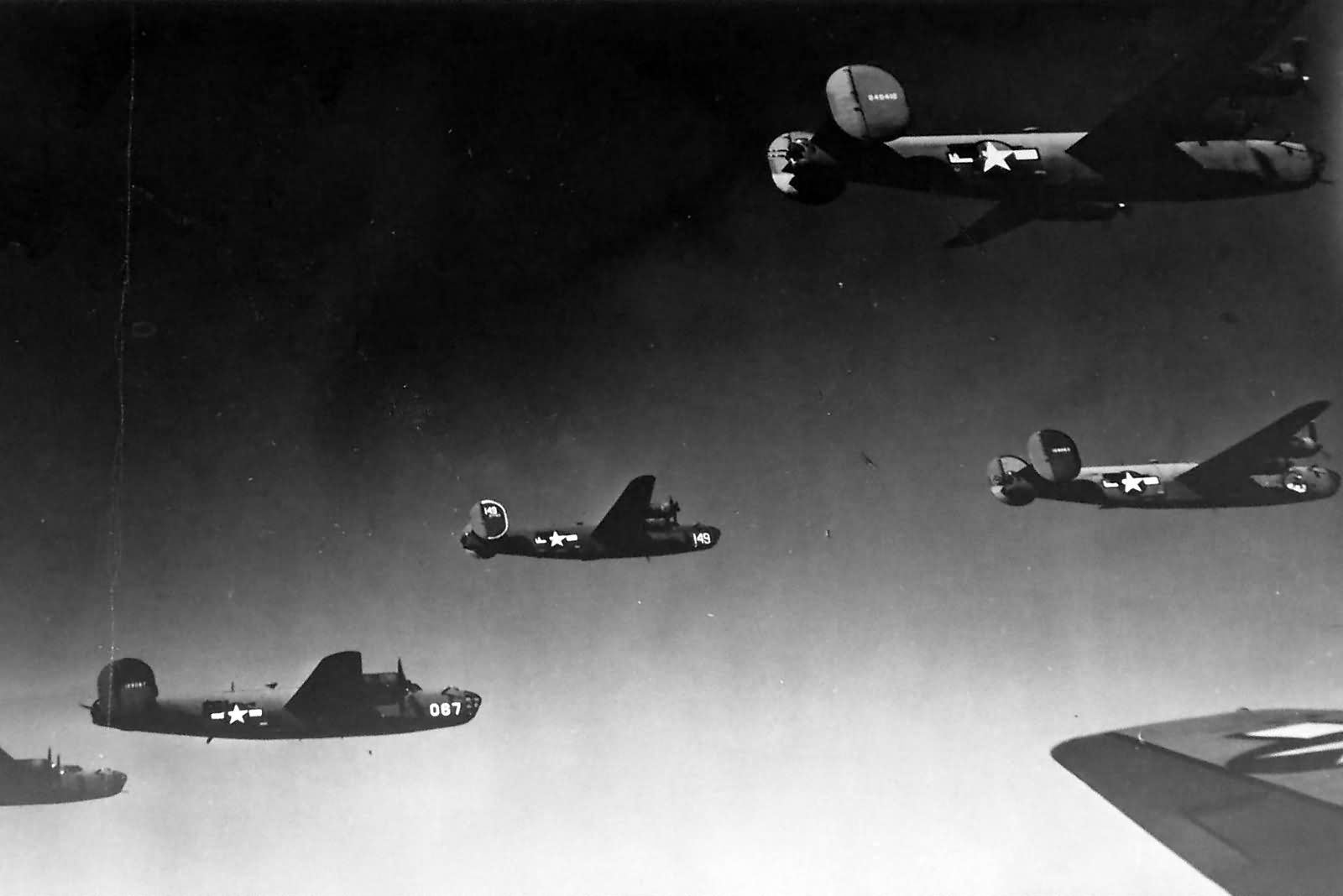 B-24 Liberator bombers training squadron