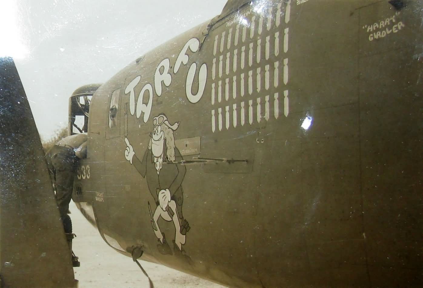 B-24 Liberator nose art TARFU